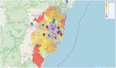 Googling Location for Operating Base of Mobile Stroke Unit in Metropolitan Sydney